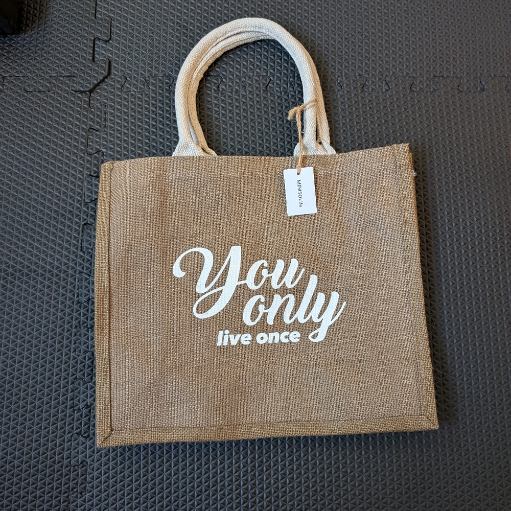 Miniso Life "You Only Live Once" Bag
